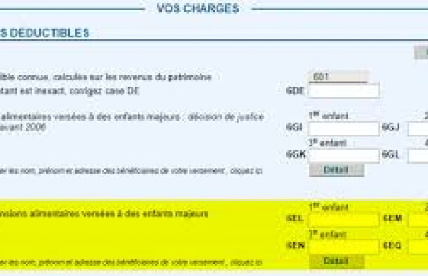 Pensions alimentaires: Quel montant déduire de ses revenus en 2020